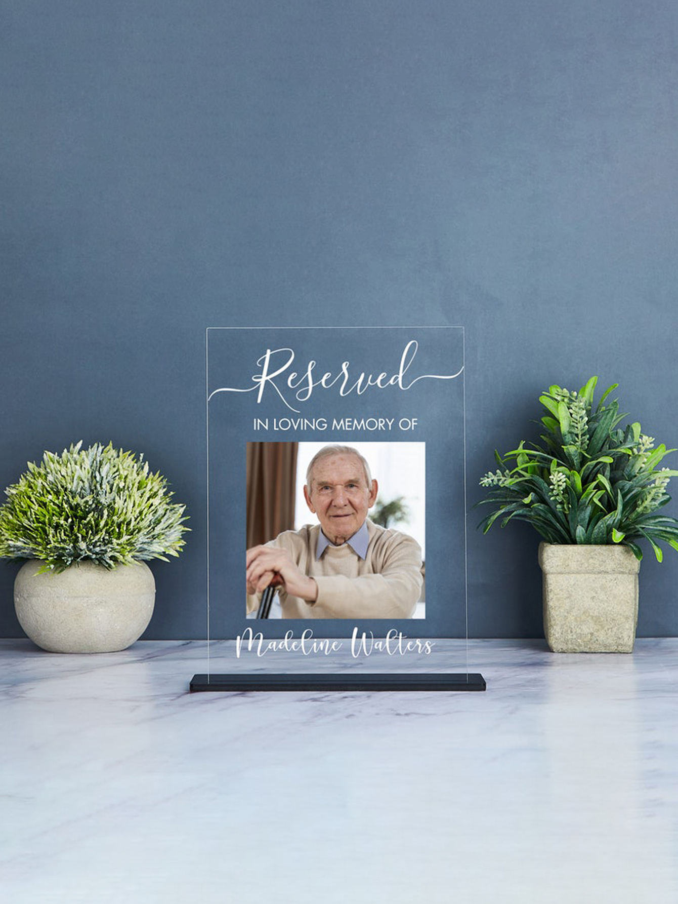 Commemorative Plaque, Personalized Acrylic Commemorative Plaque